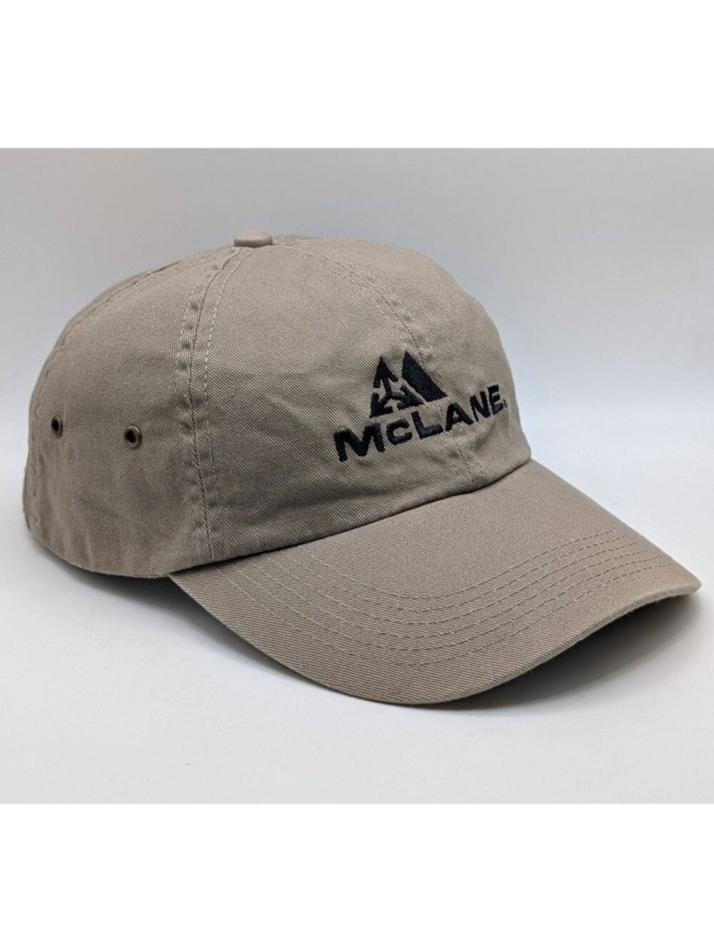 McLane Unisex Adjustable Strap Back Work Wear Hat Cap Harriton Tan Beige Supply